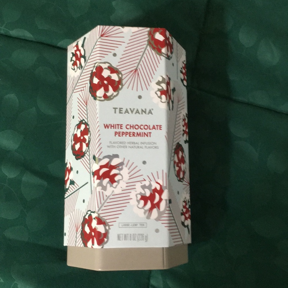 Teavana White Chocolate Peppermint  8 oz tea